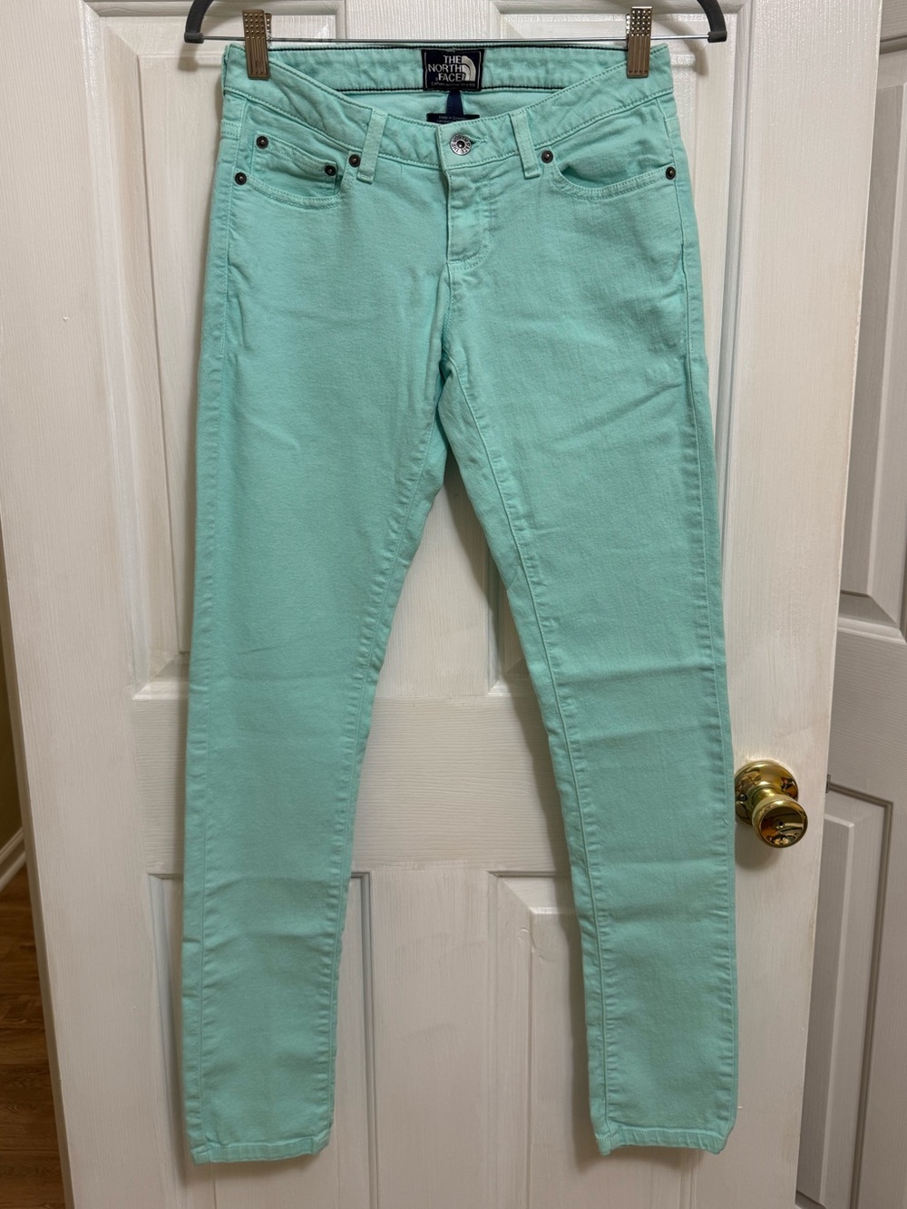 The North Face Womens Mint Green Skinny Jeans